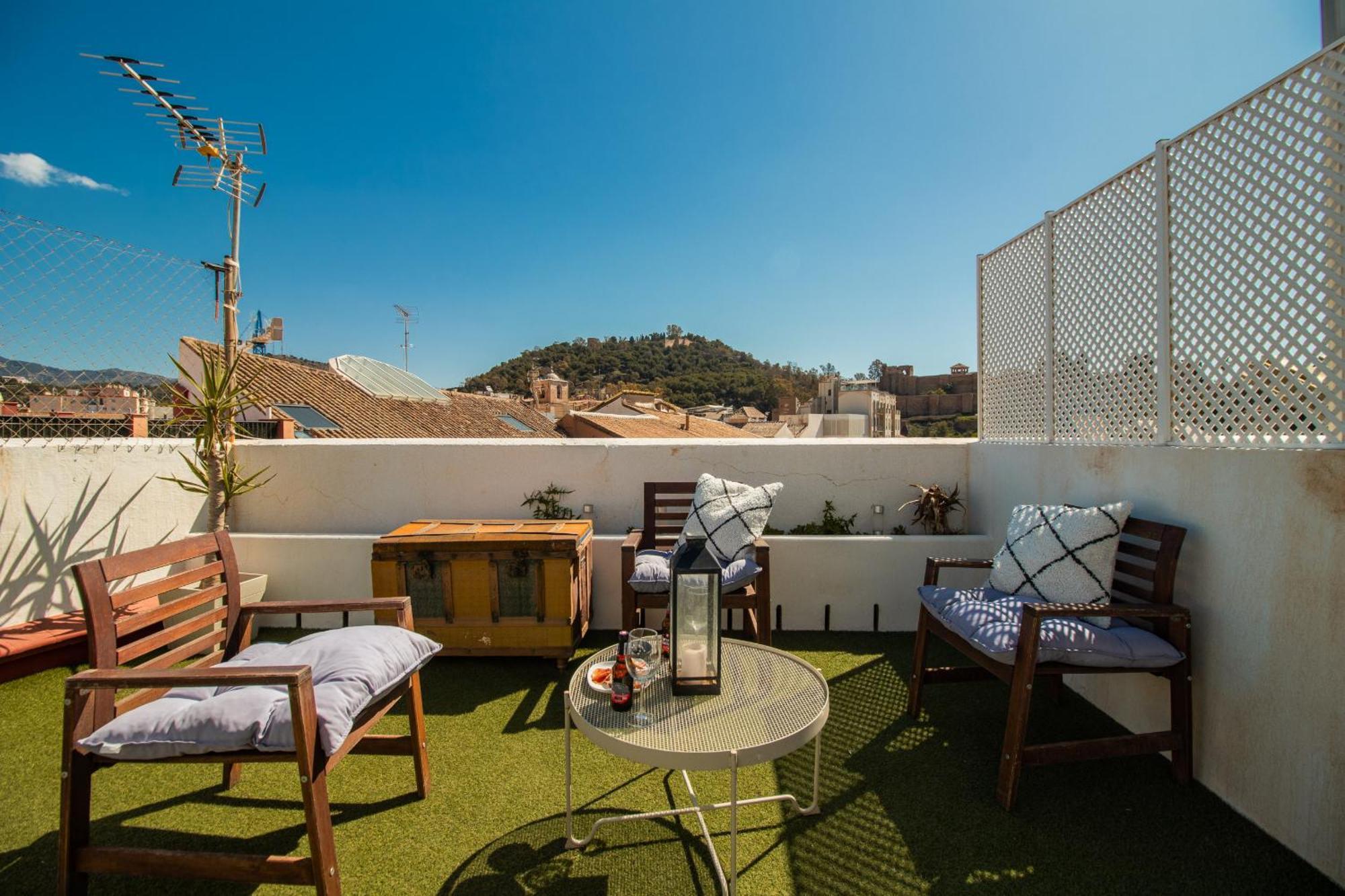 Апартаменты C89 - Luxurious Penthouse With Private Terrace Малага Экстерьер фото