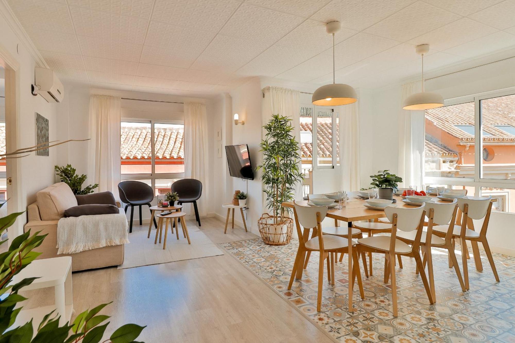 Апартаменты C89 - Luxurious Penthouse With Private Terrace Малага Экстерьер фото